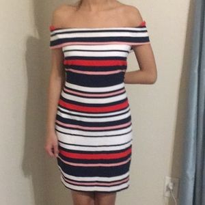 B. Darlin Blue/Red/White Dress Size 13/14